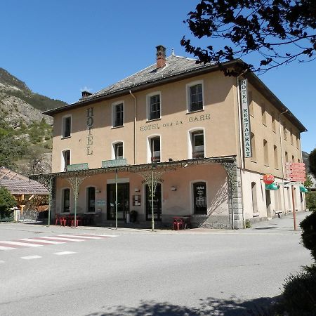 Hotel La Gare LʼArgentière-la-Bessée Dış mekan fotoğraf