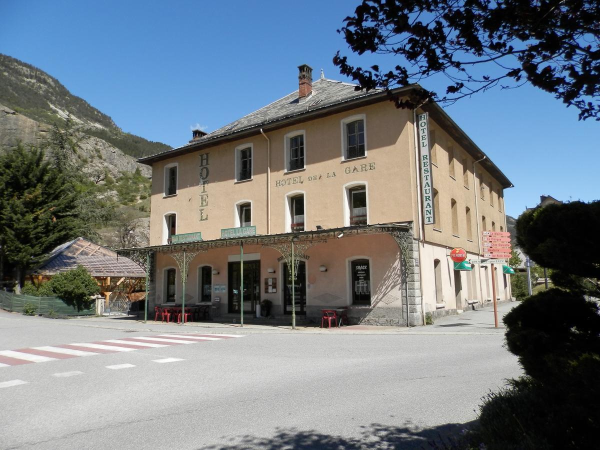 Hotel La Gare LʼArgentière-la-Bessée Dış mekan fotoğraf