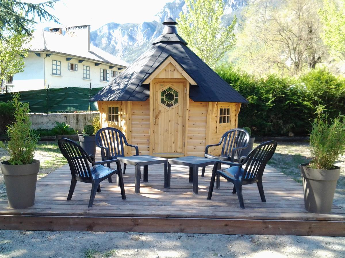 Hotel La Gare LʼArgentière-la-Bessée Dış mekan fotoğraf