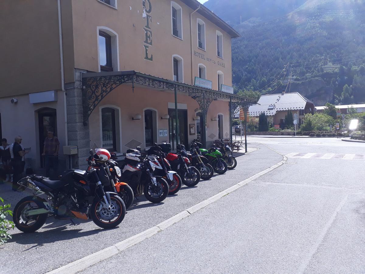 Hotel La Gare LʼArgentière-la-Bessée Dış mekan fotoğraf